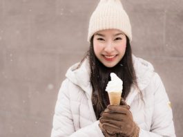 Lody zimą
