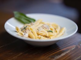 penne z kurczakiem